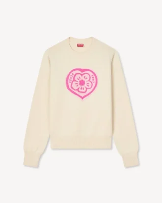 Kenzo Boke Heart Pamuklu Yün Kazak