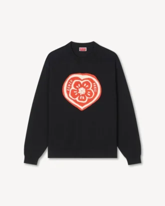 Kenzo Boke Heart Pamuklu Yün Kazak