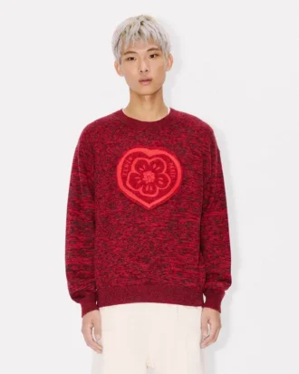 Kenzo Boke Heart Pamuklu Yün Kazak