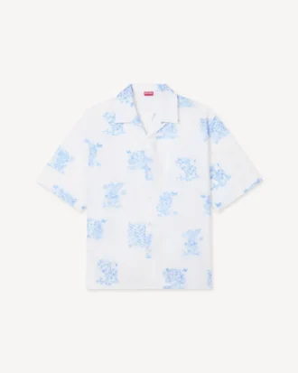 Kenzo Cartoon’ Hawaii Kısa Kollu Gömlek