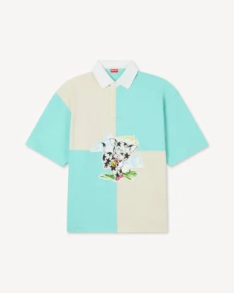 Kenzo Cartoon’ Kalın Pamuklu Relax Polo