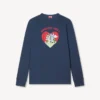 Kenzo Cartoon’ Konturlu Rahat Uzun Kollu Pamuklu Gömlek