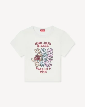 Kenzo Cartoon’ Nakışlı Pamuklu Gömlek