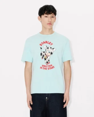 Kenzo Cartoon’ Pamuklu Cinsiyetsiz Dar Kesim Gömlek
