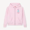 Kenzo Cartoon’ Pamuklu Fermuarlı Kapüşonlu Sweatshirt
