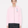 Kenzo Cartoon’ Pamuklu Fermuarlı Kapüşonlu Sweatshirt