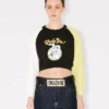 Kenzo Cartoon’ Pamuklu Kısa Sweatshirt