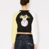 Kenzo Cartoon’ Pamuklu Kısa Sweatshirt
