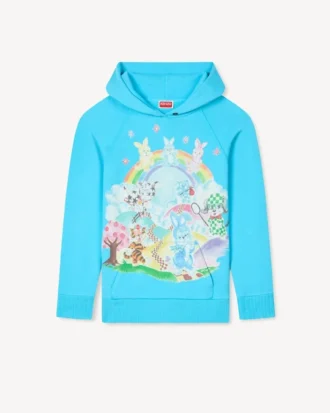 Kenzo Cartoon’ Pamuklu Skinny Kapüşonlu Sweatshirt