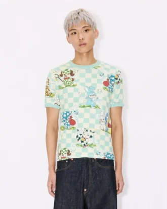 Kenzo Cartoon’ Pamuklu Slim Gömlek
