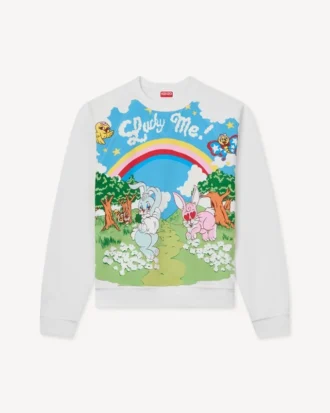 Kenzo Cartoon Pamuklu Sweatshirt
