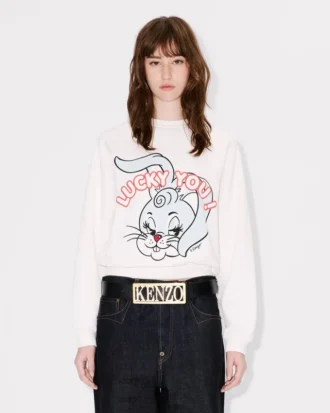 Kenzo Cartoon Pamuklu Sweatshirt