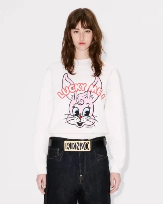Kenzo Cartoon Pamuklu Sweatshirt