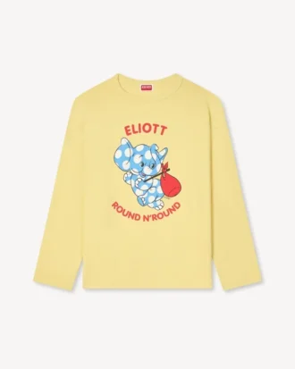Kenzo Cartoon’ Pamuklu Uzun Kollu Gömlek