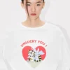Kenzo Cartoon’ Pamuklu Uzun Kollu Gömlek