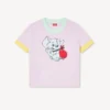 Kenzo Cartoon’ Süngerimsi Pamuklu Kısa Üst