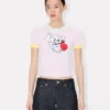 Kenzo Cartoon’ Süngerimsi Pamuklu Kısa Üst