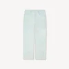 Kenzo Cartoon’ Stone Bleach Chambray Renkli Nakışlı Cargo Monkey Fit Jean