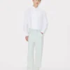 Kenzo Cartoon’ Stone Bleach Chambray Renkli Nakışlı Cargo Monkey Fit Jean
