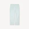 Kenzo Cartoon’ Stone Bleach Chambray Renkli Nakışlı Cargo Monkey Fit Jean