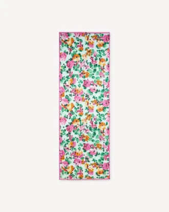 Kenzo Floral Pamuklu Hafif Şal
