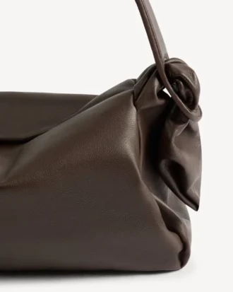 Kenzo Furoshiki’ Büyük Deri Omuz Çantası