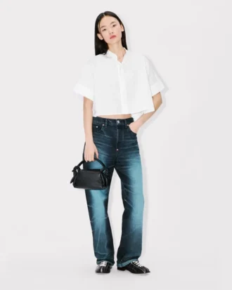 Kenzo Furoshiki’ Deri Mini Çanta