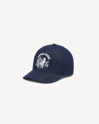 Kenzo Garden’ Denim Şapka