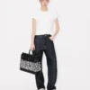 Kenzo Holdall’ Kanvas ve Deri Çanta