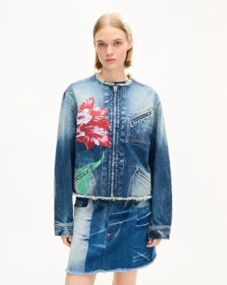 Kenzo Japon Deniminden ‘Kenzo Tulip’ İşçi Ceketi