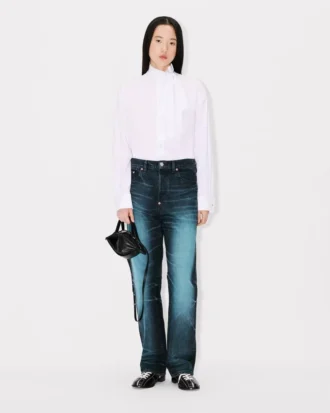 Kenzo Kumo’ Deri Mini Çapraz Askılı Çanta