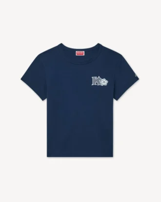 Kenzo Paris Amblemi İşlemeli Pamuklu Küçük Beden Gömlek
