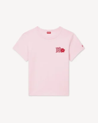 Kenzo Paris Amblemi İşlemeli Pamuklu Küçük Beden Gömlek