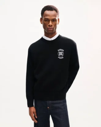 Kenzo Paris Amblemi Nakışlı Pamuklu Kazak