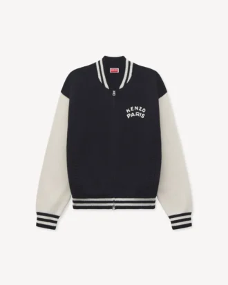 Kenzo Paris Emblem’ Karışık Pamuklu Varsity Hırka