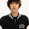 Kenzo Paris Emblem’ Karışık Pamuklu Varsity Hırka