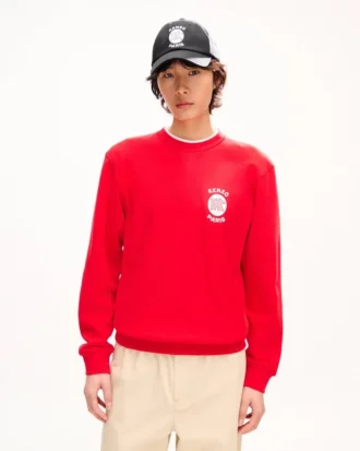 Kenzo Paris Emblem’ Nakışlı Pamuklu Sweatshirt