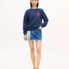Kenzo Paris Emblem’ Nakışlı Pamuklu Sweatshirt