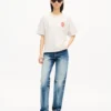 Kenzo Paris Emblem’ Pamuklu Bol Gömlek