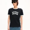 Kenzo Paris Emblem’ Pamuklu Dar Kesim Gömlek