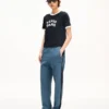 Kenzo Paris Emblem’ Pamuklu Dar Kesim Gömlek