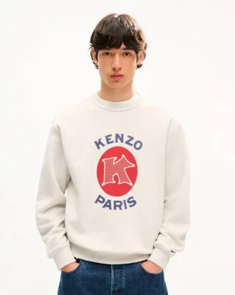 Kenzo Paris Emblem Pamuklu Sweatshirt