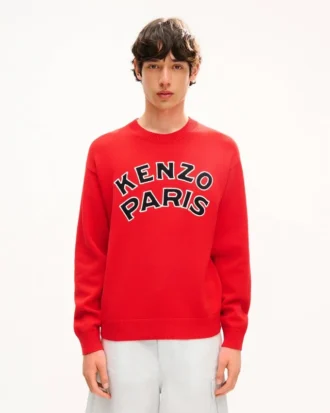 Kenzo Paris Emblem’ Yün Pamuklu Kazak
