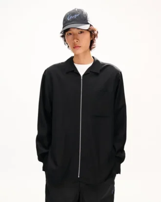 ‘Kenzo Signature’ Fermuarlı Oversized Gömlek