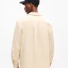 Kenzo Signature’ Herringbone Pamuklu Oversized Gömlek