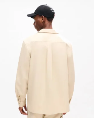 Kenzo Signature’ Herringbone Pamuklu Oversized Gömlek
