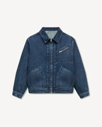Kenzo Signature’ Japon Deniminden Üretilmiş Cinsiyetsiz Utility Ceket