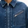 Kenzo Signature’ Japon Deniminden Üretilmiş Cinsiyetsiz Utility Ceket