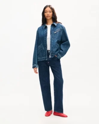 Kenzo Signature’ Japon Deniminden Üretilmiş Cinsiyetsiz Utility Ceket