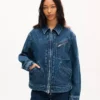 Kenzo Signature’ Japon Deniminden Üretilmiş Cinsiyetsiz Utility Ceket